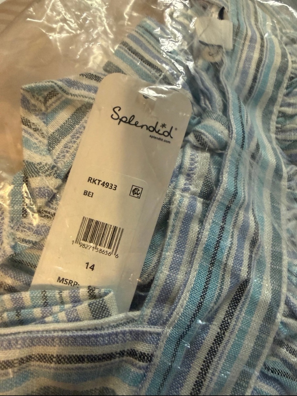 Girls' Striped Tank - Picture 2 of 2